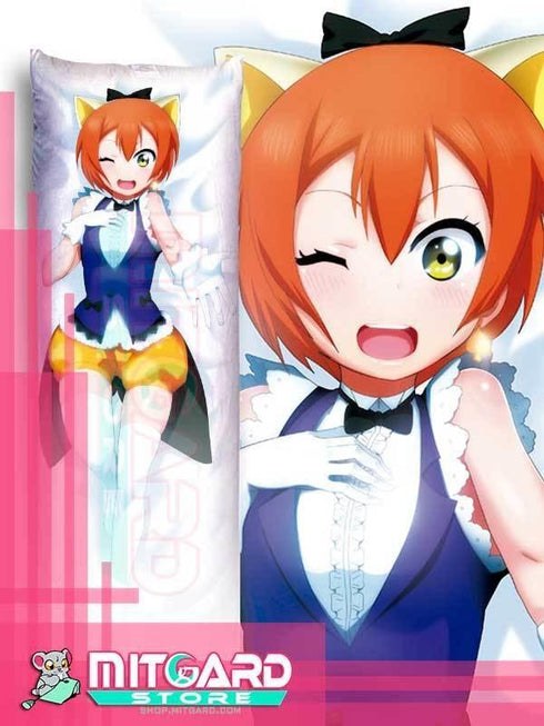 LOVE LIVE! Rin Hoshizora Body pillow case dakimakura - 3